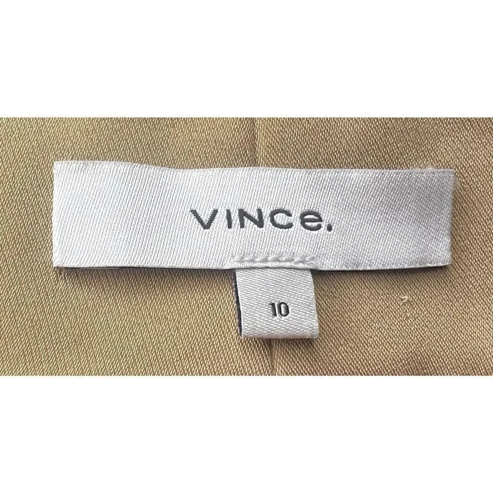 Vince Cady Hi-Waisted Polyester Short in Camel NWT Size 10